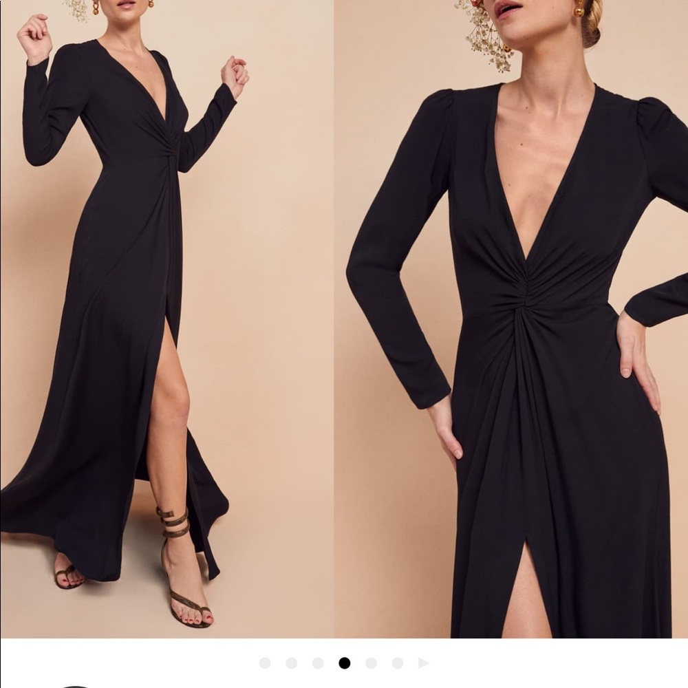 Reformation Gatsby Front Slit Long sleeve - NEW